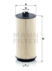 Kuro filtras MANN-FILTER PU 840 x