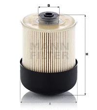 Kuro filtras MANN-FILTER PU 9011 z KIT