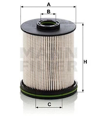 Kuro filtras MANN-FILTER PU 9012/1 z