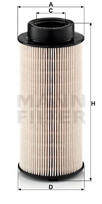 Kuro filtras MANN-FILTER PU 941 x