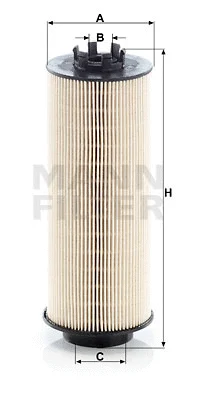 Kuro filtras MANN-FILTER PU 966/1 x