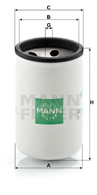 Alyvos filtras MANN-FILTER W 925