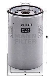 Kuro filtras MANN-FILTER WK 11 042 z