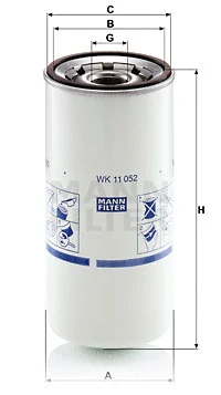 Kuro filtras MANN-FILTER WK 11 052