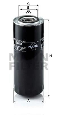 Kuro filtras MANN-FILTER WK 11 102/5