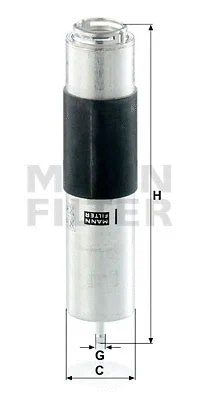 Kuro filtras MANN-FILTER WK 5016 z