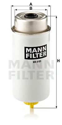 Kuro filtras MANN-FILTER WK 8105