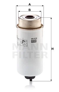 Kuro filtras MANN-FILTER WK 8120