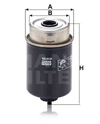 Kuro filtras MANN-FILTER WK 8131