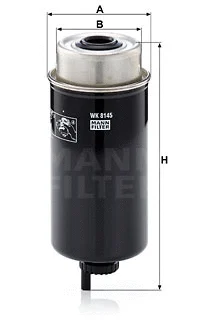 Kuro filtras MANN-FILTER WK 8145