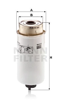Kuro filtras MANN-FILTER WK 8163