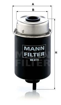 Kuro filtras MANN-FILTER WK 8173