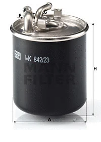 Kuro filtras MANN-FILTER WK 842/23 x