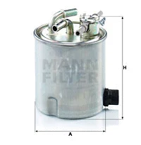 Kuro filtras MANN-FILTER WK 9025