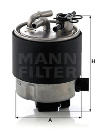 Kuro filtras MANN-FILTER WK 9026