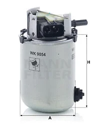 Kuro filtras MANN-FILTER WK 9054