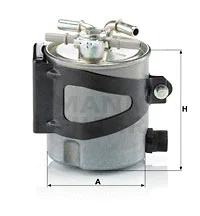 Kuro filtras MANN-FILTER WK 920/5
