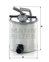 Kuro filtras MANN-FILTER WK 920/6