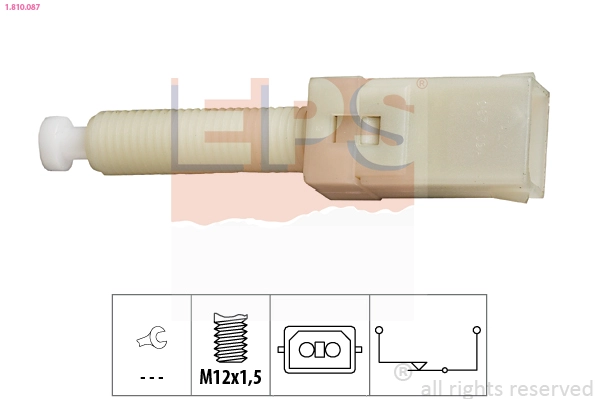 Stabdžių žibinto jungiklis EPS 1.810.087