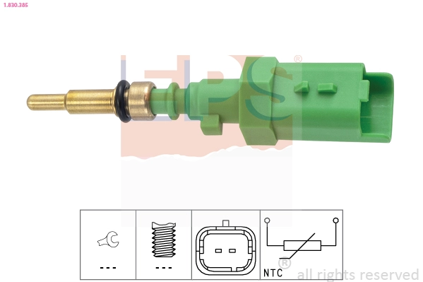 Aušinimo skysčio temperatūros siuntimo blokas EPS 1.830.385