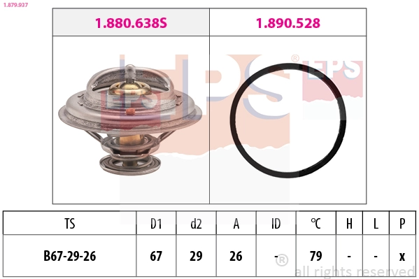 Termostatas EPS 1.879.937