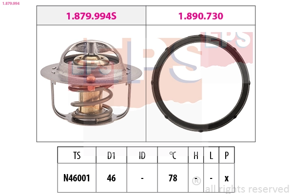 Termostatas EPS 1.879.994