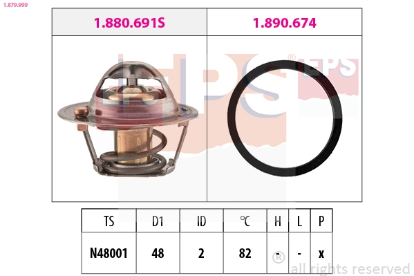 Termostatas EPS 1.879.999