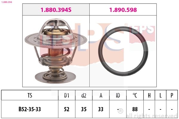 Termostatas EPS 1.880.394