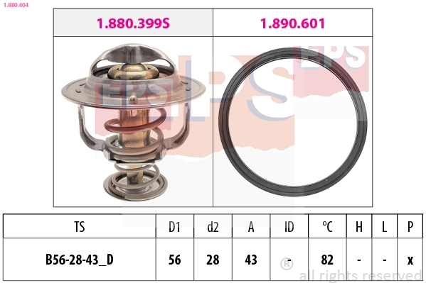 Termostatas EPS 1.880.404