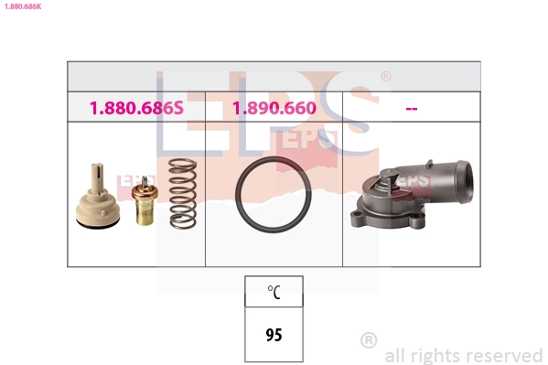Termostatas EPS 1.880.686K