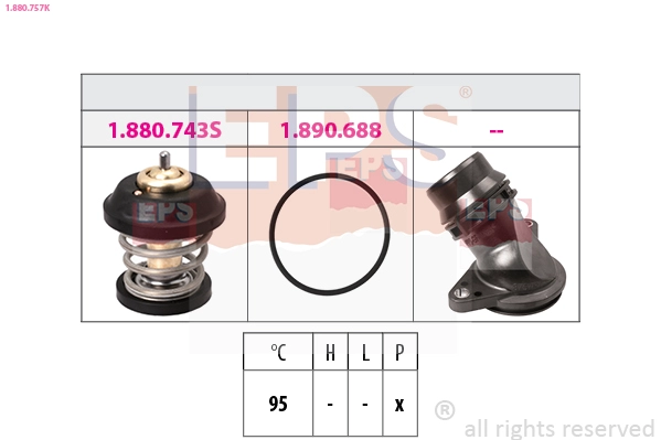 Termostatas EPS 1.880.757K