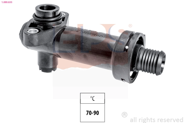 Vėsinimo ir išmetamųjų dujų recirkuliacijos termostatas EPS 1.880.835