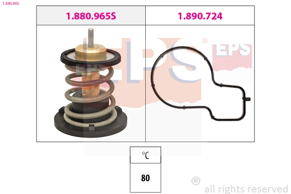 Termostatas EPS 1.880.965