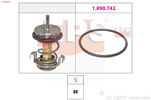 Termostatas EPS 1.880.990
