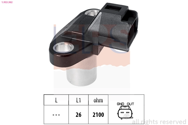 Skirstomojo veleno padėties daviklis EPS 1.953.362