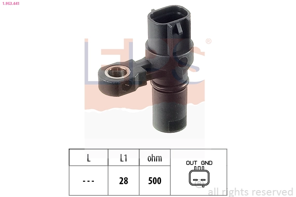 Automotinės transmisijos RPM daviklis EPS 1.953.441