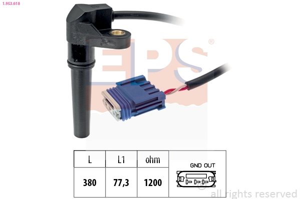 Automotinės transmisijos RPM daviklis EPS 1.953.618