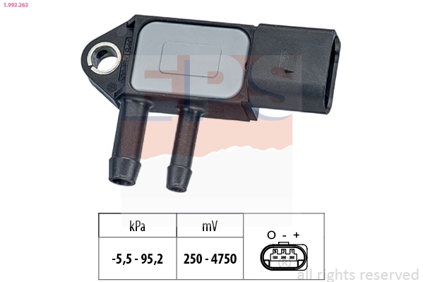 Stabdžių stiprintuvo slėgio jutiklis EPS 1.993.263