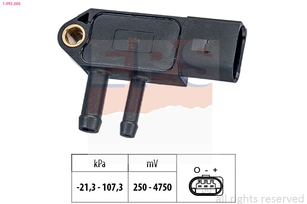 Išmetimo slėgio jutiklis EPS 1.993.266