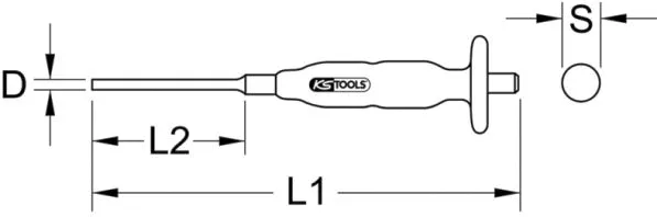 Vielinis šepetys KS TOOLS 201.2302
