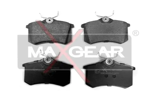Diskinių stabdžių trinkelių rinkinys MAXGEAR 19-0429