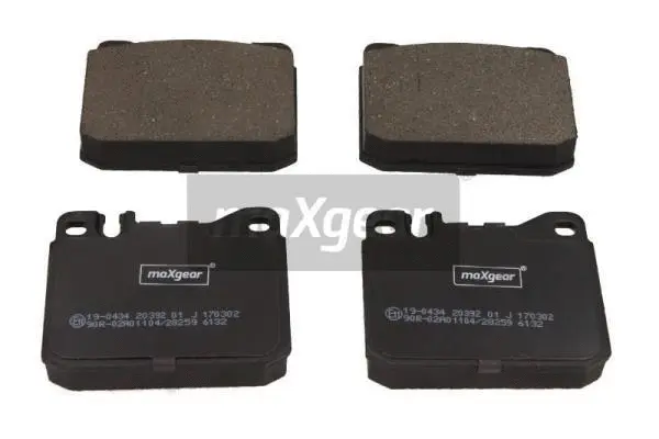 Diskinių stabdžių trinkelių rinkinys MAXGEAR 19-0434