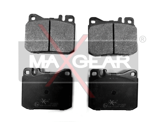 Diskinių stabdžių trinkelių rinkinys MAXGEAR 19-0435