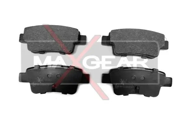 Diskinių stabdžių trinkelių rinkinys MAXGEAR 19-0463