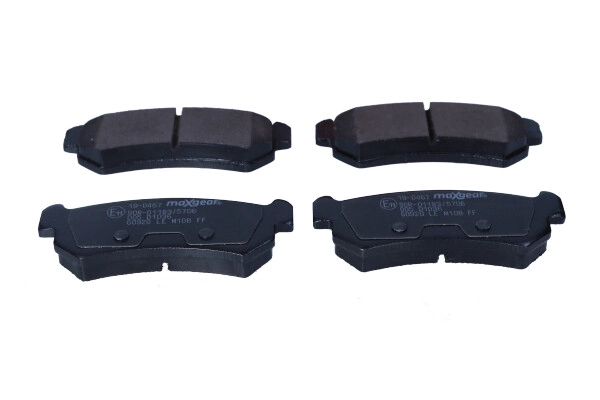 Diskinių stabdžių trinkelių rinkinys MAXGEAR 19-0467