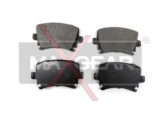 Diskinių stabdžių trinkelių rinkinys MAXGEAR 19-0475