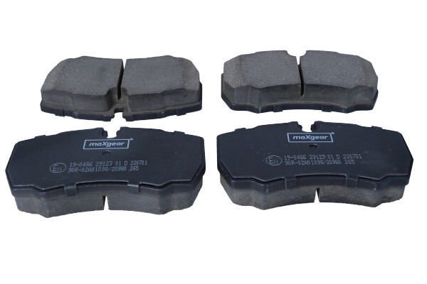 Diskinių stabdžių trinkelių rinkinys MAXGEAR 19-0486