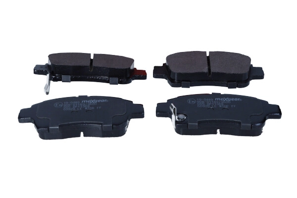 Diskinių stabdžių trinkelių rinkinys MAXGEAR 19-0489