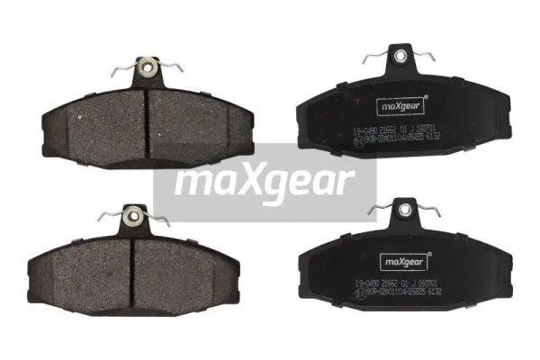 Diskinių stabdžių trinkelių rinkinys MAXGEAR 19-0490