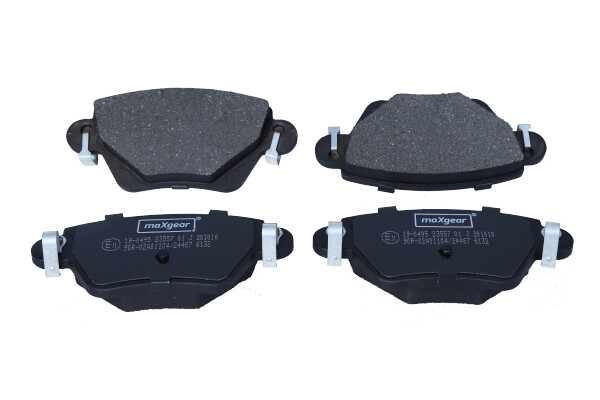 Diskinių stabdžių trinkelių rinkinys MAXGEAR 19-0495